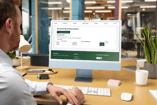 Partage de documents dans Tissely